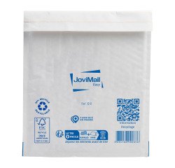 Bolsa con burbujas kraft blanco 220 x 260 mm 92 g - Caja de 100