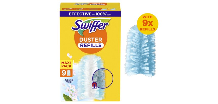 Recharges plumeaux Swiffer Febreze - Boîte de 9