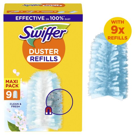 Recharges plumeaux Swiffer Febreze - Boîte de 9