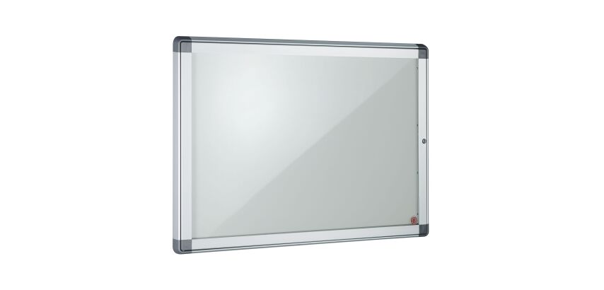 Vitrina interior lacada Bruneau 6 hojas con puertas batientes Alt 69,5 x An 73 cm
