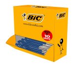 Stylos bille Bic M10 rétractable - lot de 100 dont 10 gratuits