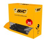 Stylos bille Bic M10 rétractable - lot de 100 dont 10 gratuits