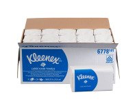 Papier essuie-mains pliage enchevêtré Kleenex Airflex Ultra 6778 - Carton de 1860
