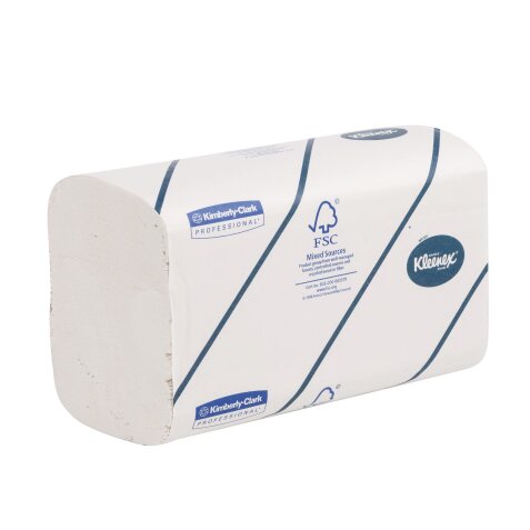 Papier essuie-mains pliage enchevêtré Kleenex Airflex Ultra – Blister de 620