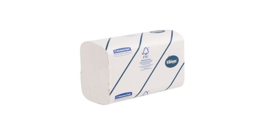 Papier essuie-mains pliage enchevêtré Kleenex Airflex Ultra – Blister de 620