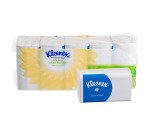 Doos met 620 handdoekjes gewikkeld geplooid Kleenex Airflex Ultra