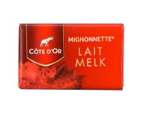 Napolitains chocolat au lait individuels Côte d'Or - Boîte de 1,2 kg - 120 pièces