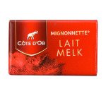 Napolitains chocolat au lait Cote d'Or individuels - Boîte de 120
