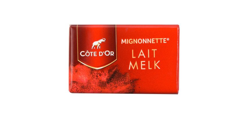Schachtel von 120 Napolitains Milchschokolade Côte d'Or 10 g