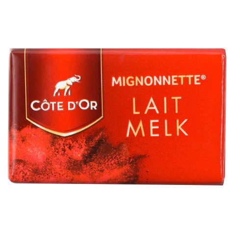 Napolitains chocolat au lait Cote d'Or individuels - Boîte de 120