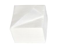 Servietten Cocktail Tork weiß doppelte Schicht 24 x 24 cm - Paket von 200