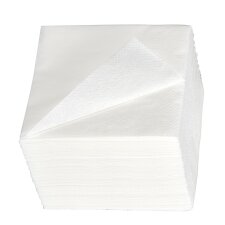 Napkins Cocktail Tork white double layer 24 x 24 cm - pack of 200