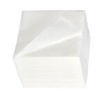 Serviette Cocktail Tork ouate blanche 2 plis 24 x 24 cm - Paquet de 200