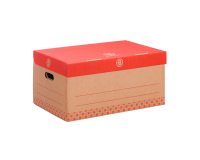 Contenedor de archivo para A4 Gran Capacidad Bruneau Kraft