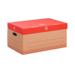 Contenedor de archivo para A4 Gran Capacidad Bruneau Kraft