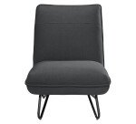 Chauffeuse Bruneau Max- tissu - pieds métal