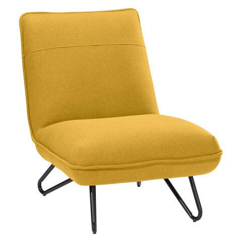 Silla de recepción Max amarillo