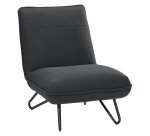 Chauffeuse Bruneau Max- tissu - pieds métal