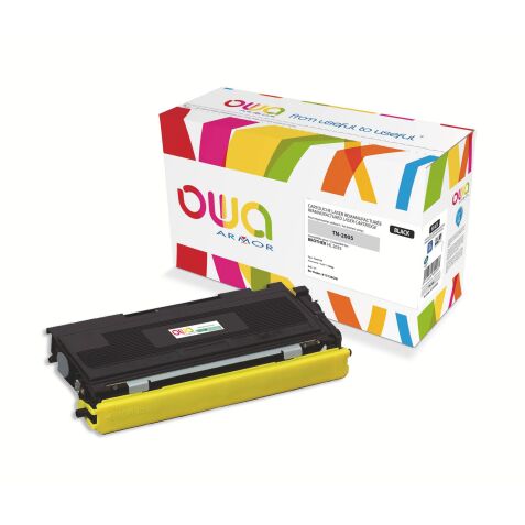 Toner Owa compatible Brother TN2005 noir pour imprimante laser