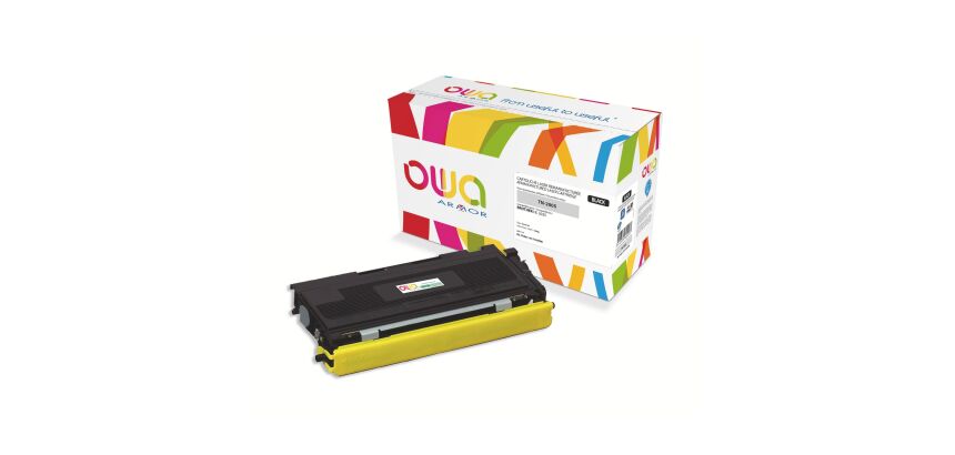Toner Owa compatible Brother TN2005 noir pour imprimante laser