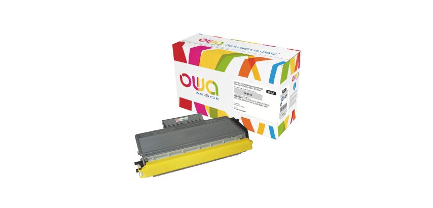 Toner Owa compatible Brother TN3230 noir pour imprimante laser