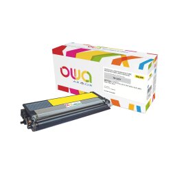 Toner Owa compatible Brother TN325 jaune pour imprimante laser
