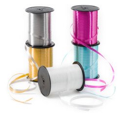 <strong>Bolduc shiny ribbon on roll 7 mm x 500 m</strong>