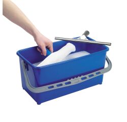 Cubo rectangular plástico
