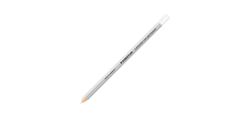 Lápiz Lumocolor Non-Permanent Omnichrom 108 Staedtler Blanco