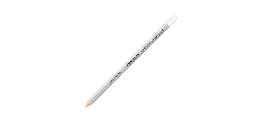 Lápiz Lumocolor Non-Permanent Omnichrom 108 Staedtler Blanco