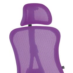 Head support for office chair Andrio plum