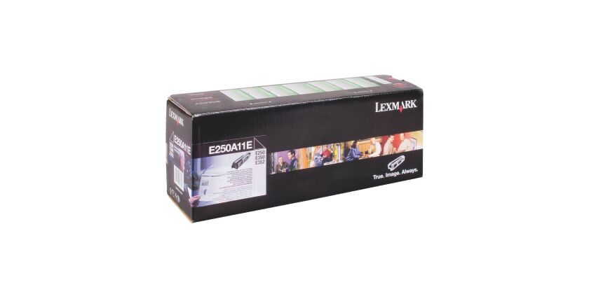 Lexmark E250A11E Toner noir pour imprimante laser