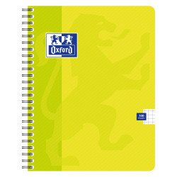 Cahier spirale Oxford Office - 17 x 22 cm - petits carreaux - 100 pages