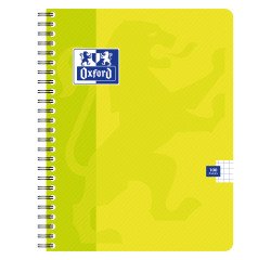 Cahier spirale Oxford Office - 17 x 22 cm - petits carreaux - 100 pages