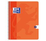 Cahier spirale Oxford Office - 17 x 22 cm - grands carreaux - 100 pages