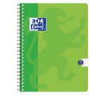 Cahier spirale Oxford Office - 17 x 22 cm - grands carreaux - 100 pages