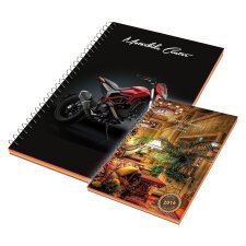 Libreta personalizada espiral A5 Tapa blanda 