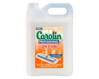 Nettoyant sols Carolin Lave et Cire - Bidon de 5 litres