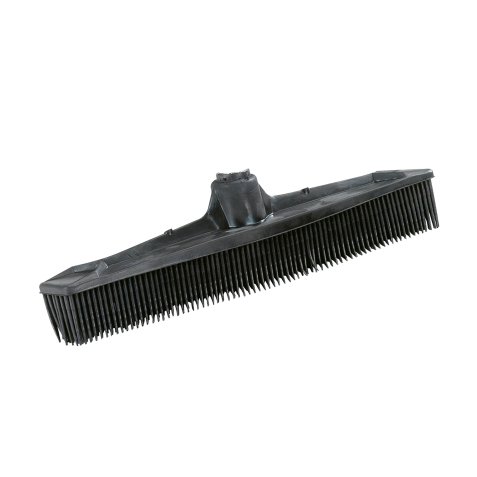 Rubber antistatic broom