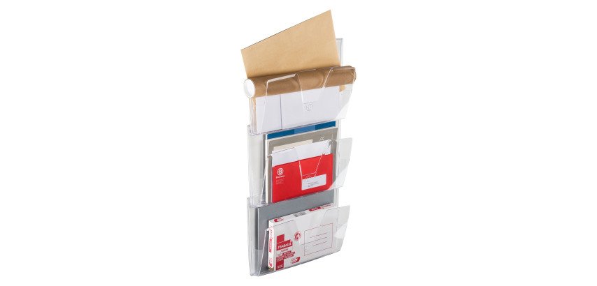 Wall organizer Bruneau 3 compartments
