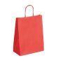 Bolsa de papel kraft asas trenzadas 30 x 23 x 12 cm - Caja de 50