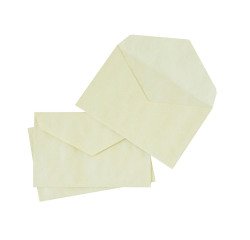 Sobres 90 x 140 mm para elecciones La Couronne 70g color- caja de 1000