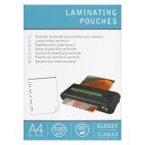 100 sheets for lamination, A4, 80 micron with perforated holes