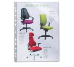 Pochettes de plastification A4 2 x 80 µ brillantes - Perforées pour classeurs - Boîte de 100