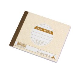 Manifold "Bon pour" Le Dauphin 50 sheets 105 x 135 mm