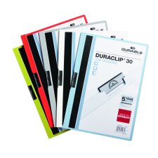 Dossier pinza lateral Duraclip 60 hojas A4 Durable