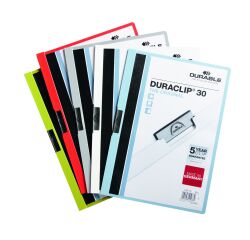 Dossier pinza lateral metálica Duraclip® 60 hojas A4 Durable