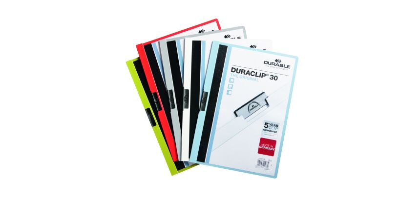 Dossier pinza lateral metálica Duraclip® 60 hojas A4 Durable
