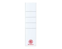 Zakje 50 niet-klevende etiketten voor hefboommappen met rug 5 cm, afmetingen 30 x 160 mm