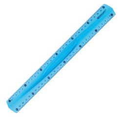 Flexible Flat Ruler Plastic 30 cm